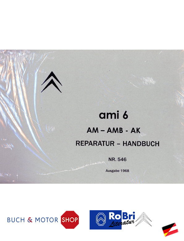 Citroën Ami 6 Dictionnaire des reparations No 546